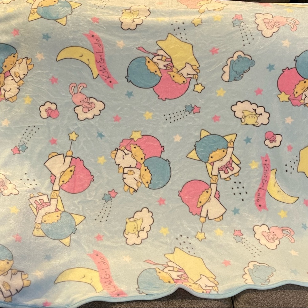 Little Twin Stars Mini Throw Blanket Baby Blanket